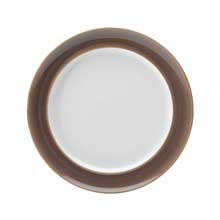 Denby Truffle  Wide Rimmed Dinner Plate